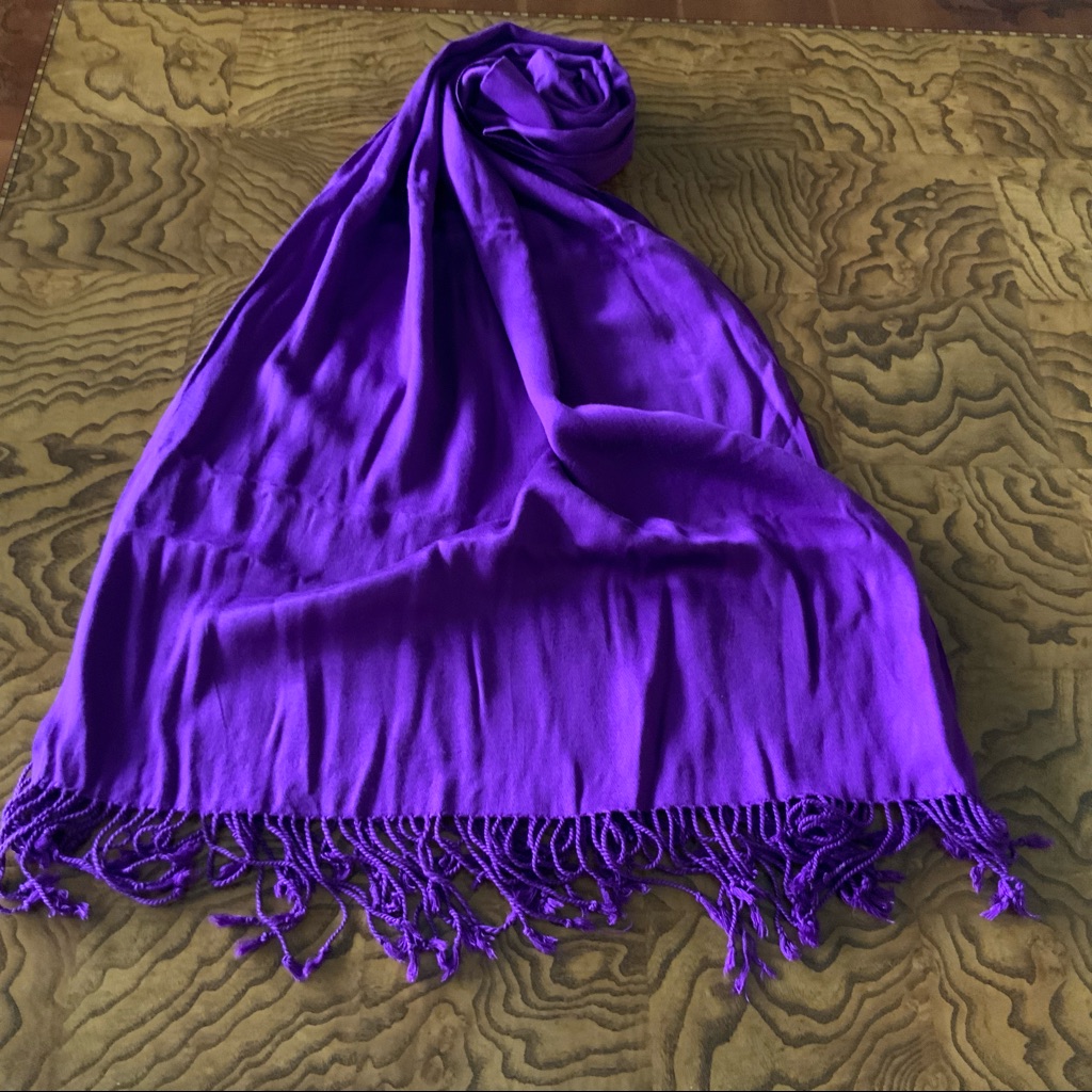 Purple Scarf / Wrap